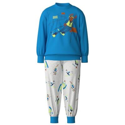 CALIDA Toddlers Bündchen-Pyjama Kinder, aus 100% Bio-Baumwolle, mit weichen Rippbündchen an den Abschlüssen CALIDA Toddlers Bündchen-Pyjama Kinder, aus 100% Bio-Baumwolle, mit weichen Rippbündchen an den Abschlüssen
