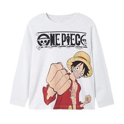 NAME IT Jungen Nkmark Onepiece Ls Nreg Top Box Noos Vde, Bright White, 122/128 cm NAME IT Jungen Nkmark Onepiece Ls Nreg Top Box Noos Vde, Bright White, 122/128 cm