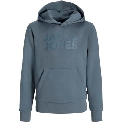 JACK & JONES Jungen Jjecorp Logo Sweat Hood Noos Jr Sweatshirt JACK & JONES Jungen Jjecorp Logo Sweat Hood Noos Jr Sweatshirt