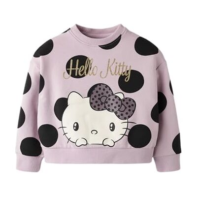 NAME IT Mädchen Nmfobsina Hellok Nreg Sweat Bru Sky, Keepsake Lilac, 92 cm NAME IT Mädchen Nmfobsina Hellok Nreg Sweat Bru Sky, Keepsake Lilac, 92 cm