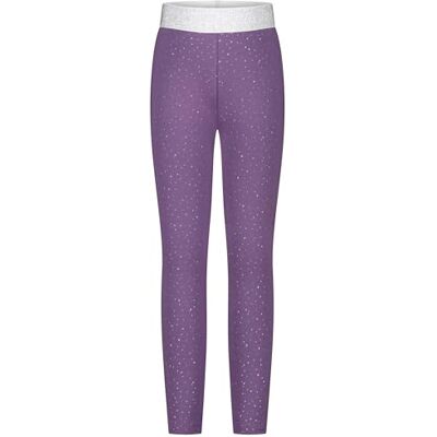 SALT AND PEPPER Mädchen Girls Sweat Glitter Leggings, Very Grape, 140 EU SALT AND PEPPER Mädchen Girls Sweat Glitter Leggings, Very Grape, 140 EU