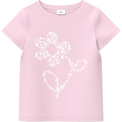 s.Oliver Junior Mädchen Shirt 2178143 Lilac/PINK 128/134 s.Oliver Junior Mädchen Shirt 2178143 Lilac/PINK 128/134