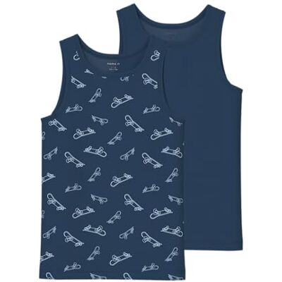 NAME IT Jungen Titan Nkmtank Top 2P Skater Noos, Numeric_86 NAME IT Jungen Titan Nkmtank Top 2P Skater Noos, Numeric_86