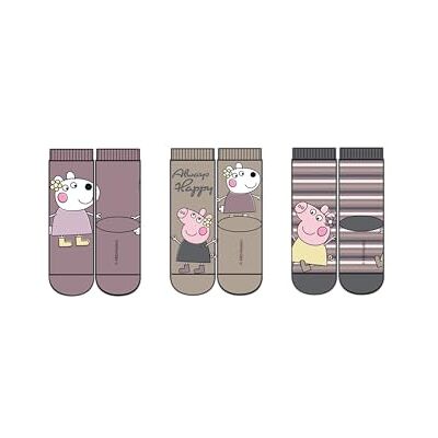 Name it mini Mädchen Nmfdassa Peppapig 3P Sock Cplg, Elderberry, 28-30 EU Name it mini Mädchen Nmfdassa Peppapig 3P Sock Cplg, Elderberry, 28-30 EU