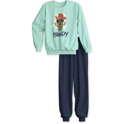 CALIDA Kids Bündchen-Pyjama Kinder Schlafanzug mit Bündchen, weiche Baumwollqualität und angenehmer Komfort CALIDA Kids Bündchen-Pyjama Kinder Schlafanzug mit Bündchen, weiche Baumwollqualität und angenehmer Komfort