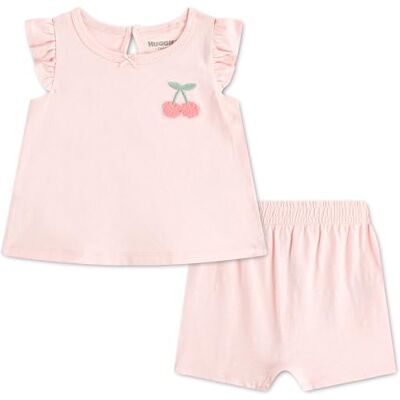 HUGGIES 2-Piece Set Baby Girl Pink HUGGIES 2-Piece Set Baby Girl Pink