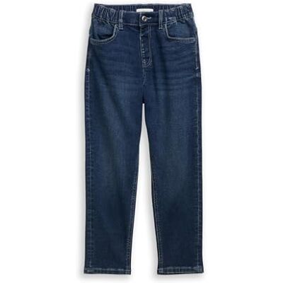 TOM TAILOR Jungen 1048863 Kinder Relaxed Fit Jeans Mit Stretch, 10120 Used Dark Stone Blue Denim, 116 EU TOM TAILOR Jungen 1048863 Kinder Relaxed Fit Jeans Mit Stretch, 10120 Used Dark Stone Blue Denim, 116 EU
