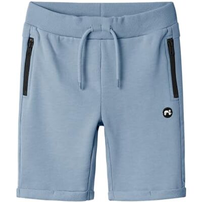 NAME IT Jungen Nkmvimo SWE Shorts Unb Noos, Blue Fog, 104 NAME IT Jungen Nkmvimo SWE Shorts Unb Noos, Blue Fog, 104