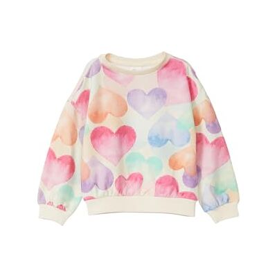 s.Oliver Junior Sweatshirt mit Allover Print s.Oliver Junior Sweatshirt mit Allover Print