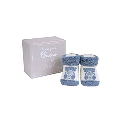Chicco , Box mit Babyschuhen, Socken für Neugeborene Jungen und Mädchen, Designed in Italy Chicco , Box mit Babyschuhen, Socken für Neugeborene Jungen und Mädchen, Designed in Italy