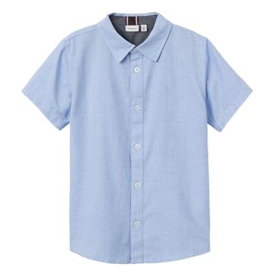 NAME IT Jungen Nkmnewsa Noos Shirt, Campanula, 98 EU NAME IT Jungen Nkmnewsa Noos Shirt, Campanula, 98 EU