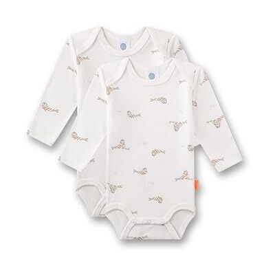 Sanetta Baby-Body (Doppelpack) langarm beige Robbe Hochwertiger und nachhaltiger Body für Jungen aus 100% Bio-Baumwolle. Sanetta Baby-Body (Doppelpack) langarm beige Robbe Hochwertiger und nachhaltiger Body für Jungen aus 100% Bio-Baumwolle.