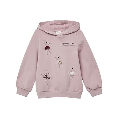 s.Oliver Junior Sweatshirt mit Kapuze und Pailletten s.Oliver Junior Sweatshirt mit Kapuze und Pailletten