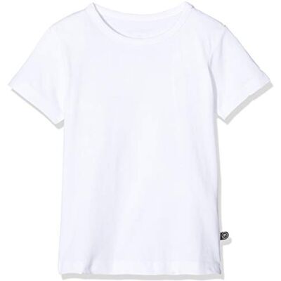 MINYMO Baby Jungen Basic 32 -T-Shirt (2-Pack), Weiß, 80 EU MINYMO Baby Jungen Basic 32 -T-Shirt (2-Pack), Weiß, 80 EU