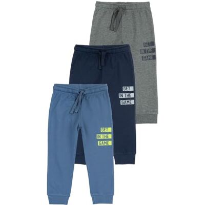 Chicco , Kinderhosen, Set aus 3 Langen Hosen aus Sweatshirtstoff, 100% Baumwolle, Kinderkleidung, Designed in Italy Chicco , Kinderhosen, Set aus 3 Langen Hosen aus Sweatshirtstoff, 100% Baumwolle, Kinderkleidung, Designed in Italy