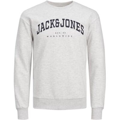 JACK & JONES Boy Sweatshirt Logo Sweatshirt Junior Loose Fit, Logo, Langarm, Casual, Bei max. 40°C waschen JACK & JONES Boy Sweatshirt Logo Sweatshirt Junior Loose Fit, Logo, Langarm, Casual, Bei max. 40°C waschen