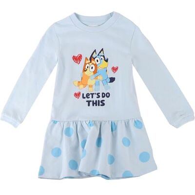 CERDÁ LIFE'S LITTLE MOMENTS Kleid für Mädchen, Bluey, bequem, bunt, Alltag, Party, Bluey, 4 Jahre CERDÁ LIFE'S LITTLE MOMENTS Kleid für Mädchen, Bluey, bequem, bunt, Alltag, Party, Bluey, 4 Jahre