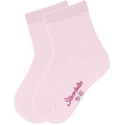 Sterntaler Socken Doppelpack uni Baby Mädchen Socken 2er Pack weich, hautsympathisch und atmungsaktiv mattrosa, Gr. 30 Sterntaler Socken Doppelpack uni Baby Mädchen Socken 2er Pack weich, hautsympathisch und atmungsaktiv mattrosa, Gr. 30
