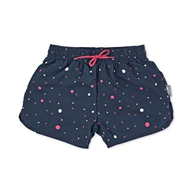 Sterntaler Unisex Kinder Mädchen Badeshort Kinder Badeshorts Punkte UV-Schutz 50+ Marine, 80 Sterntaler Unisex Kinder Mädchen Badeshort Kinder Badeshorts Punkte UV-Schutz 50+ Marine, 80