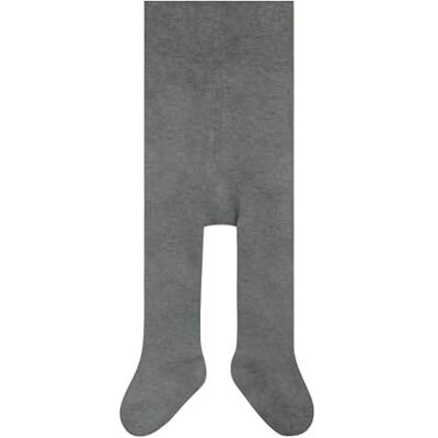 FALKE Unisex Baby Strumpfhose Family B Ti nachhaltige Baumwolle einfarbig 1 Stück, Grau Light Grey Melange 3390, 74-80 FALKE Unisex Baby Strumpfhose Family B Ti nachhaltige Baumwolle einfarbig 1 Stück, Grau Light Grey Melange 3390, 74-80