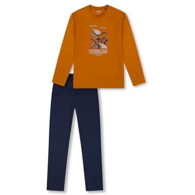 Schiesser Jungen Schlafanzug Set lang 100% Organic Bio Baumwolle Größe 140 bis 176 Schiesser Jungen Schlafanzug Set lang 100% Organic Bio Baumwolle Größe 140 bis 176