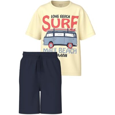 NAME IT Jungen Nkmvigor Ss Nreg Top Set, Pear Sorbet, 134 cm NAME IT Jungen Nkmvigor Ss Nreg Top Set, Pear Sorbet, 134 cm