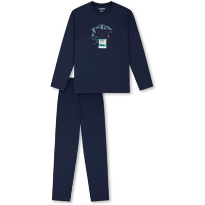 Schiesser Jungen Schlafanzug Set lang 100% Organic Bio Baumwolle Größe 140 bis 176 Schiesser Jungen Schlafanzug Set lang 100% Organic Bio Baumwolle Größe 140 bis 176