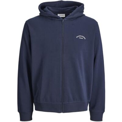 JACK & JONES Jungen Jjcollege Logo Sweat Zip Hood Mni JACK & JONES Jungen Jjcollege Logo Sweat Zip Hood Mni