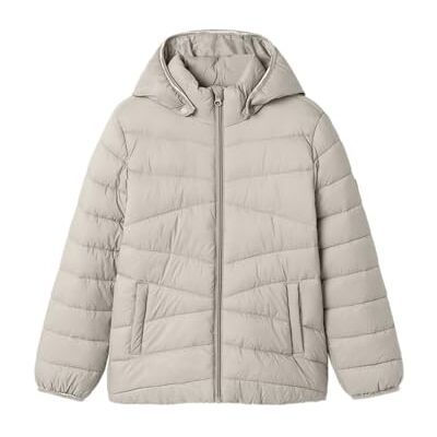 NAME IT Mädchen Nkfmarble Jacket Pb, Moonbeam, Numeric_122 NAME IT Mädchen Nkfmarble Jacket Pb, Moonbeam, Numeric_122
