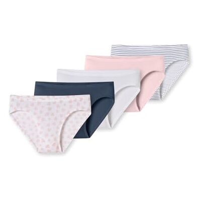 Schiesser Mädchen 5 Pack Slips Unterhosen 95/5 Organic Bio Baumwolle Größe 92 bis 140 Schiesser Mädchen 5 Pack Slips Unterhosen 95/5 Organic Bio Baumwolle Größe 92 bis 140