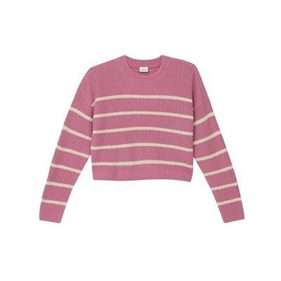 s.Oliver Strickpullover im Boxy Fit mit Streifenmuster s.Oliver Strickpullover im Boxy Fit mit Streifenmuster