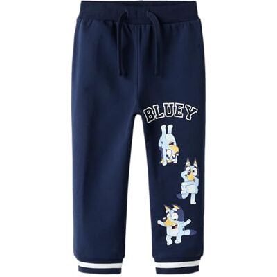 NAME IT Jungen Nmmnimbu Bluey Nreg SWE Pants Bru Sky, Navy Blazer, 116 NAME IT Jungen Nmmnimbu Bluey Nreg SWE Pants Bru Sky, Navy Blazer, 116