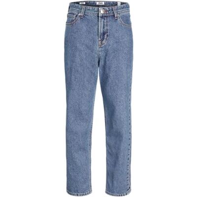 JACK&JONES JUNIOR Jungen Jjichris Jjoriginal Sq 735 New Mni Jeans, Blue Denim, 110 EU JACK&JONES JUNIOR Jungen Jjichris Jjoriginal Sq 735 New Mni Jeans, Blue Denim, 110 EU