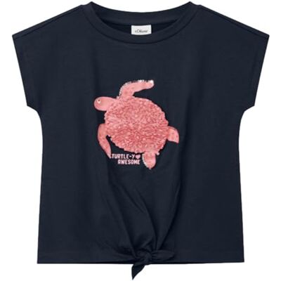 s.Oliver Junior Mädchen Shirt 2179339 5952 Navy 104/110 s.Oliver Junior Mädchen Shirt 2179339 5952 Navy 104/110