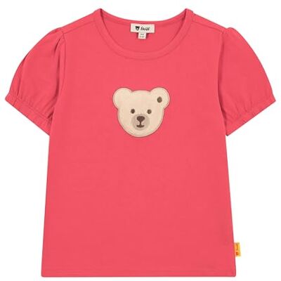 Steiff T-Shirt Kurzarm EU Größe 104 Rose of Sharon, Kurzarm Shirt, Sommer Shirt für Kinder, ideales Basic Shirt, bequem und weich, waschmaschinenfest Steiff T-Shirt Kurzarm EU Größe 104 Rose of Sharon, Kurzarm Shirt, Sommer Shirt für Kinder, ideales Basic Shirt, bequem und weich, waschmaschinenfest