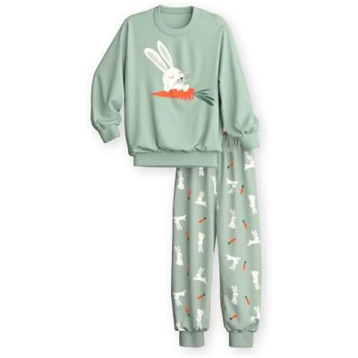 CALIDA Toddlers Bündchen-Pyjama Kinder, aus 100% Bio-Baumwolle, mit weichen Rippbündchen an den Abschlüssen CALIDA Toddlers Bündchen-Pyjama Kinder, aus 100% Bio-Baumwolle, mit weichen Rippbündchen an den Abschlüssen
