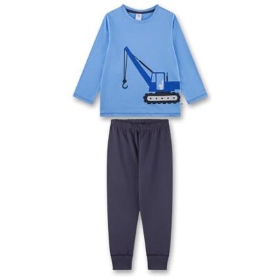 Sanetta Jungen 233523 Pyjamaset, Blau, 116 EU Sanetta Jungen 233523 Pyjamaset, Blau, 116 EU