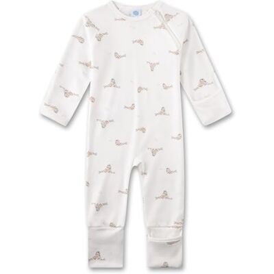 Sanetta Baby-Strampler off-white Robbe Praktischer und bequemer Strampler aus 100% Bio-Baumwolle für Jungen. Sanetta Baby-Strampler off-white Robbe Praktischer und bequemer Strampler aus 100% Bio-Baumwolle für Jungen.