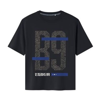 NAME IT Jungen Nkmoakley Ss Nreg Top Bf, Black, 134/140 cm NAME IT Jungen Nkmoakley Ss Nreg Top Bf, Black, 134/140 cm