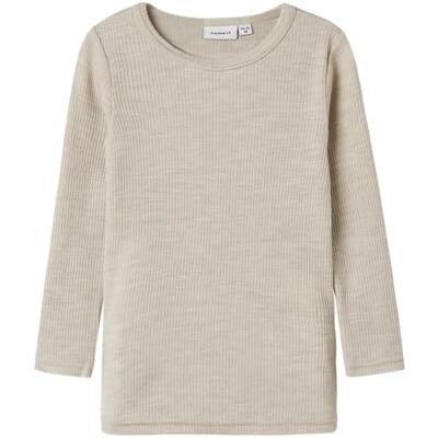 NAME IT Unisex Kinder Nmnwax Wool Rib Ls Top Noos, Nacreous Cloud, 98 EU NAME IT Unisex Kinder Nmnwax Wool Rib Ls Top Noos, Nacreous Cloud, 98 EU