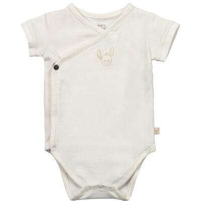 Sterntaler Body Emmi Unisex Body aus Baumwoll Jersey Kurzarm Bekleidung mit Esel Emmi Print Neugeborenen Wäsche seitlich zum Knöpfen Druckknöpfe im Schritt Baby Strampler, ecru, Größe 62 Sterntaler Body Emmi Unisex Body aus Baumwoll Jersey Kurzarm Bekleidung mit Esel Emmi Print Neugeborenen Wäsche seitlich zum Knöpfen Druckknöpfe im Schritt Baby Strampler, ecru, Größe 62