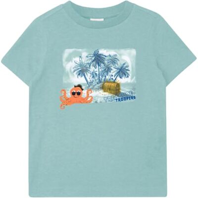 s.Oliver Junior Jungen Shirt 2177397 6524 Blue Green 104/110 s.Oliver Junior Jungen Shirt 2177397 6524 Blue Green 104/110