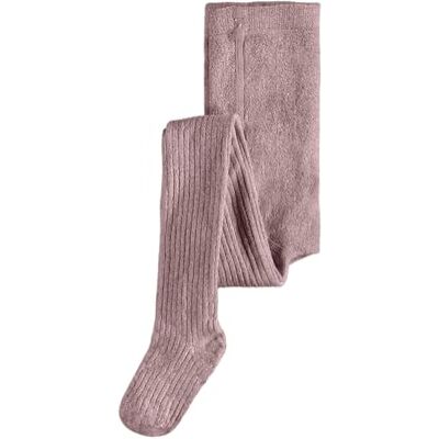NAME IT Mädchen Nkfpantyhose Glitter Rib Noos Strumpfhose, Woodrose, 98-104 EU NAME IT Mädchen Nkfpantyhose Glitter Rib Noos Strumpfhose, Woodrose, 98-104 EU
