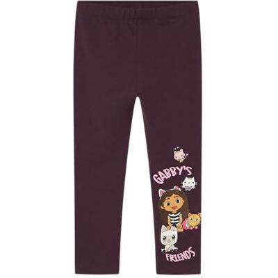 NAME IT Mädchen Nmfjulle Gabby Sky Leggings 13231883,Plum Perfect,98 NAME IT Mädchen Nmfjulle Gabby Sky Leggings 13231883,Plum Perfect,98