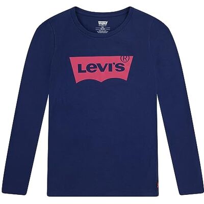 Levi's Kids Lvg l/s batwing tee Mädchen Blue Médiéval 14 Jahre Levi's Kids Lvg l/s batwing tee Mädchen Blue Médiéval 14 Jahre