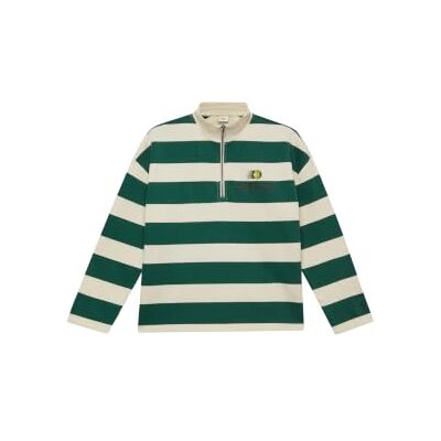 s.Oliver Junior Mädchen Sweatshirt – Oversize, gestreift, Reißverschluss s.Oliver Junior Mädchen Sweatshirt – Oversize, gestreift, Reißverschluss