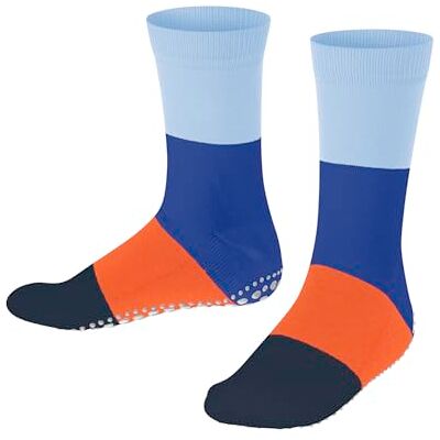 FALKE Unisex Kinder Stoppersocken Summer K Hp Baumwolle rutschhemmende Noppen 1 Paar, Blau Crystal Blue 6290, 27/30 EU FALKE Unisex Kinder Stoppersocken Summer K Hp Baumwolle rutschhemmende Noppen 1 Paar, Blau Crystal Blue 6290, 27/30 EU