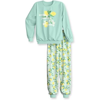 CALIDA Kids Bündchen-Pyjama Kinder, aus Bio Baumwolle, atmungsaktiv, pflegeleicht, mit weichen Bündchen and den Abschlüssen CALIDA Kids Bündchen-Pyjama Kinder, aus Bio Baumwolle, atmungsaktiv, pflegeleicht, mit weichen Bündchen and den Abschlüssen
