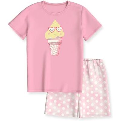 CALIDA Toddlers Kurz-Pyjama, Schlafanzug Kinder, aus 100% Bio Baumwolle, natürliche Temperaturregulierung, pflegeleicht Sweet Lilac 80-86 CALIDA Toddlers Kurz-Pyjama, Schlafanzug Kinder, aus 100% Bio Baumwolle, natürliche Temperaturregulierung, pflegeleicht Sweet Lilac 80-86