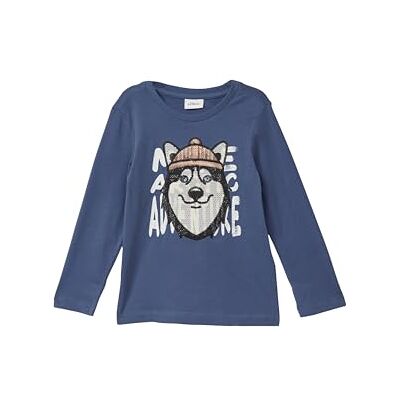 s.Oliver Langarmshirt mit Pailletten-Artwork s.Oliver Langarmshirt mit Pailletten-Artwork